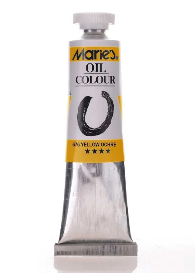 Maries - Maries Yağlı Boya - 676:Yellow Ochre 50ml