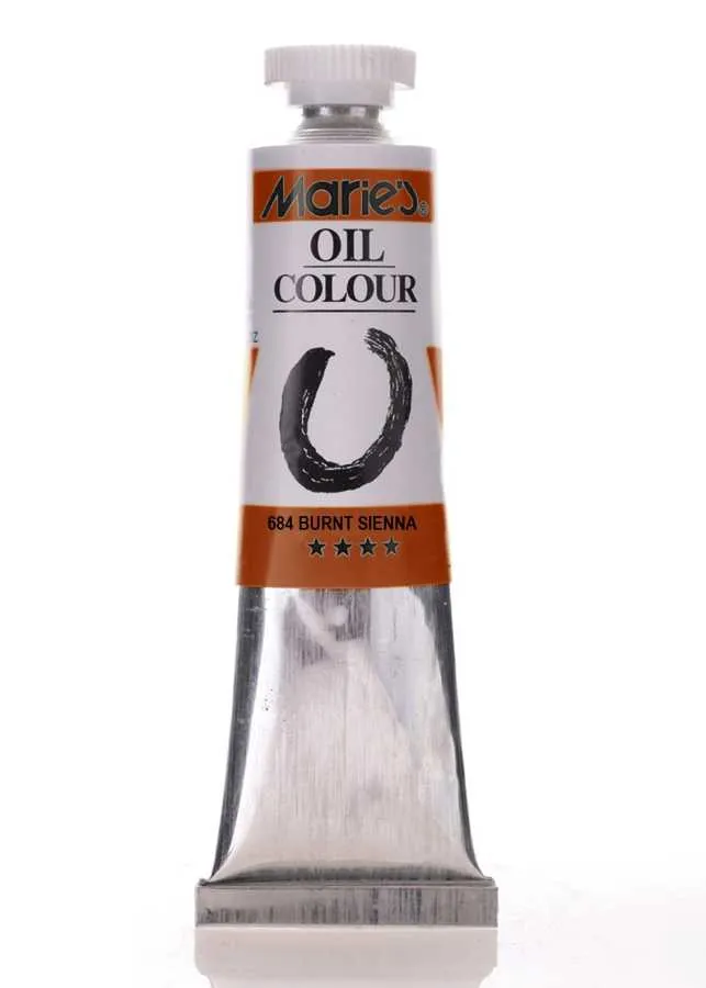 Maries - Maries Yağlı Boya - 684:Burnt Sienna 50ml