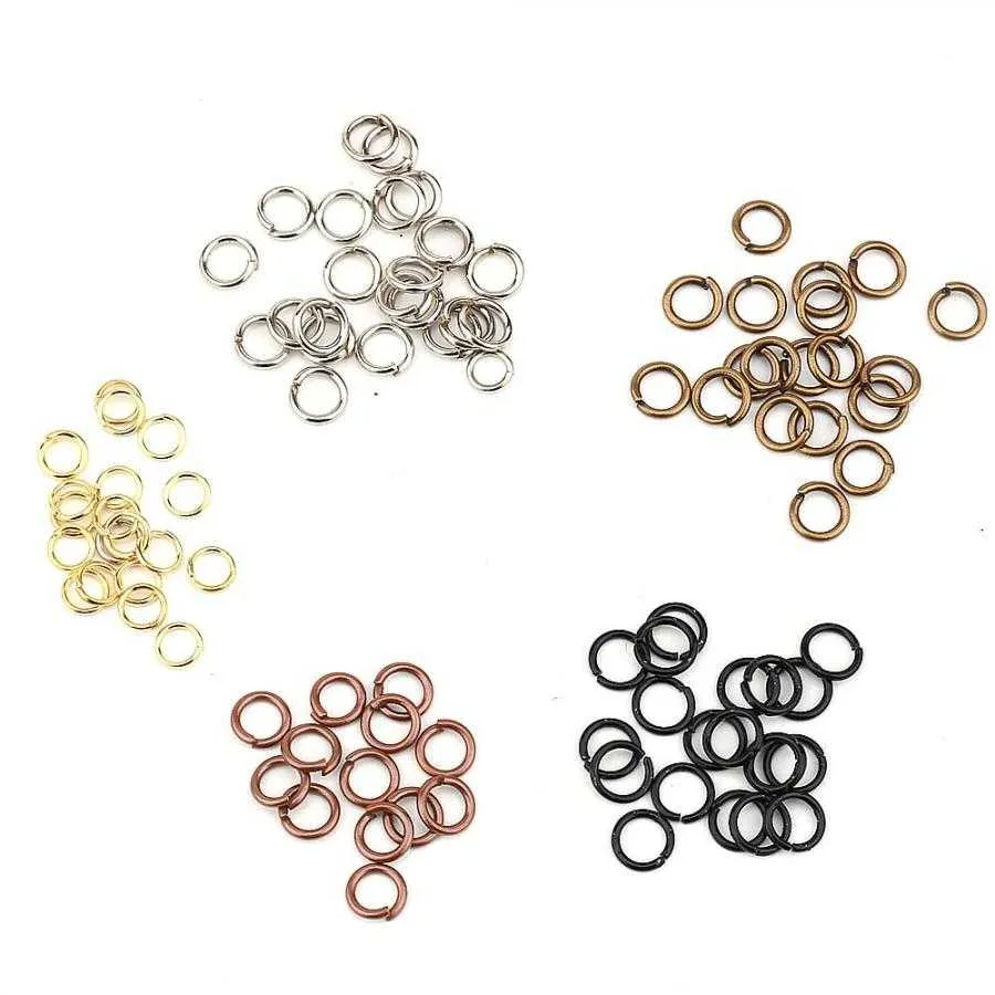 Metal Halka 100 Adet : Siyah