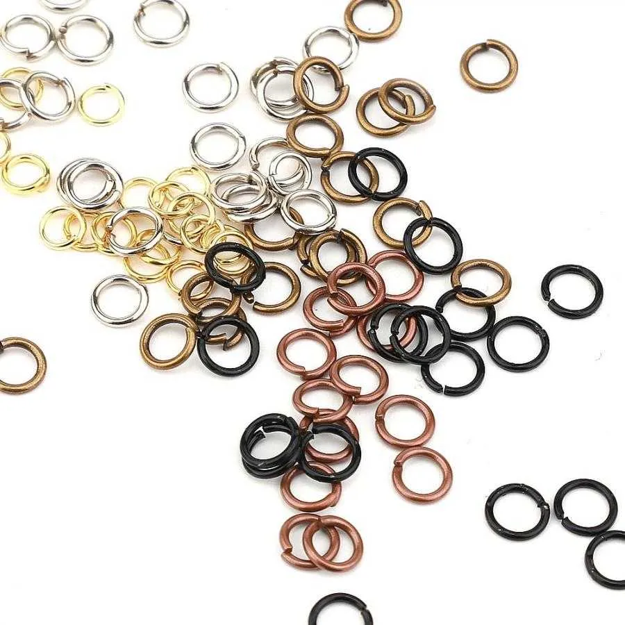 Metal Halka 100 Adet : Siyah