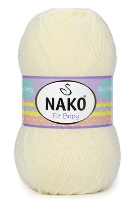 NAKO - Nako Elit Baby El Örgü Bebek EKRU 99064