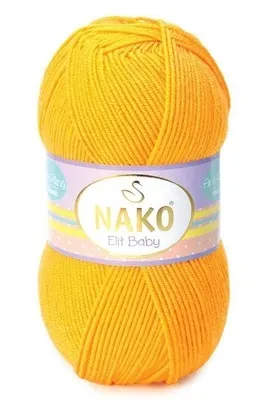 Nako Elit Baby El Örgü Bebek PORTAKAL NERGİSİ 4674