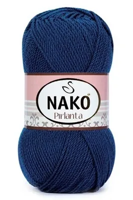 NAKO - Nako Pırlanta Örgü İpi LACİVERT 4253