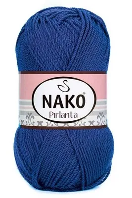 NAKO - Nako Pırlanta Örgü İpi ROYAL MAVİ 5329