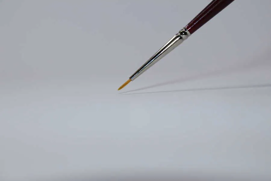 Pebeo 123 Seri Sentekik Yuvarlak Uçlu Fırça - N:5/0 - 2