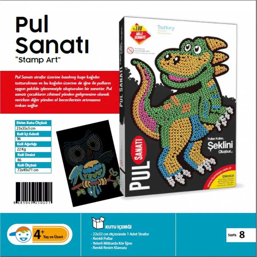 Kumtoys - Kumtoys Pul Sanatı Seti