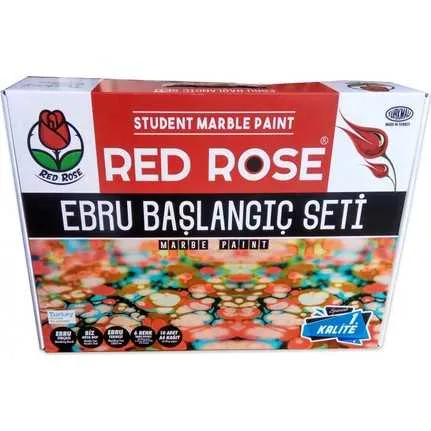 Red Rose Ebru Başlangıç Seti