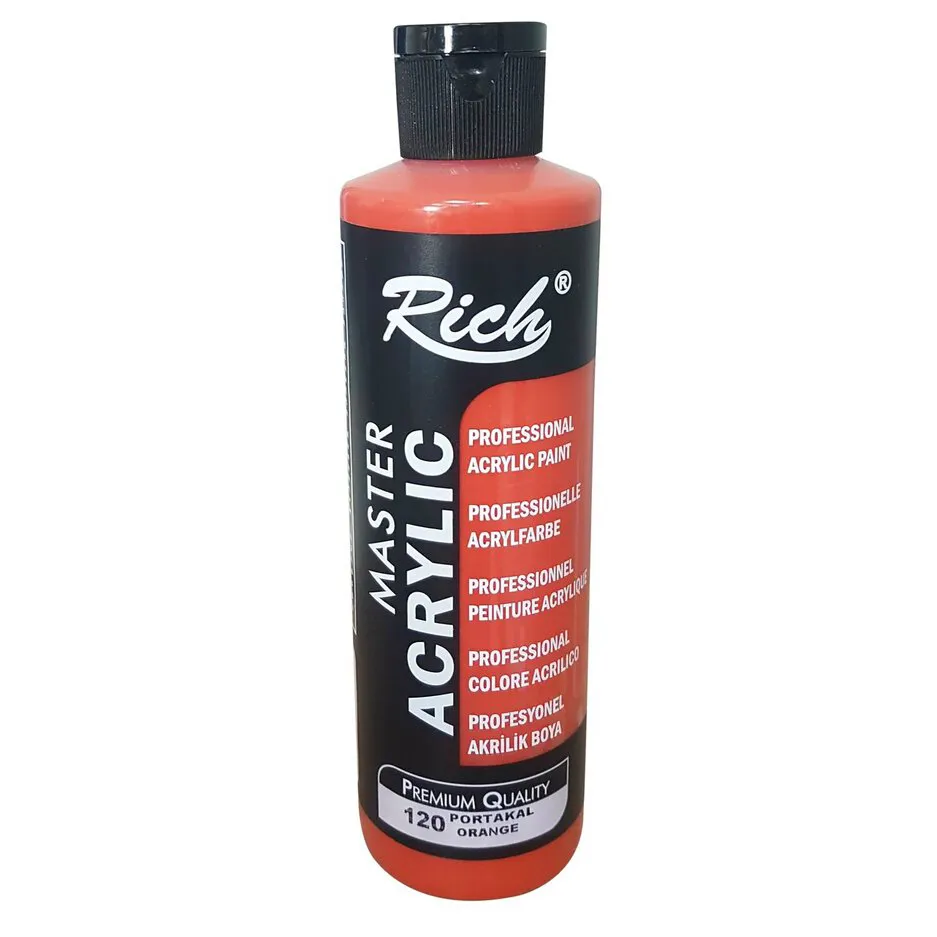 Rich Akrilik Boya - 120:PORTAKAL 240cc