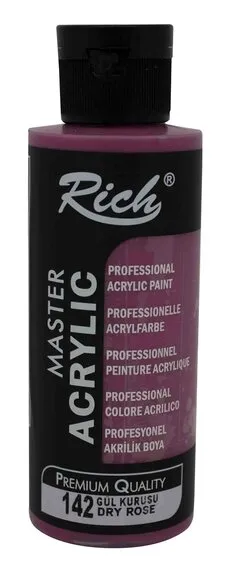 Rich Akrilik Boya - 142: GÜL KURUSU 120cc
