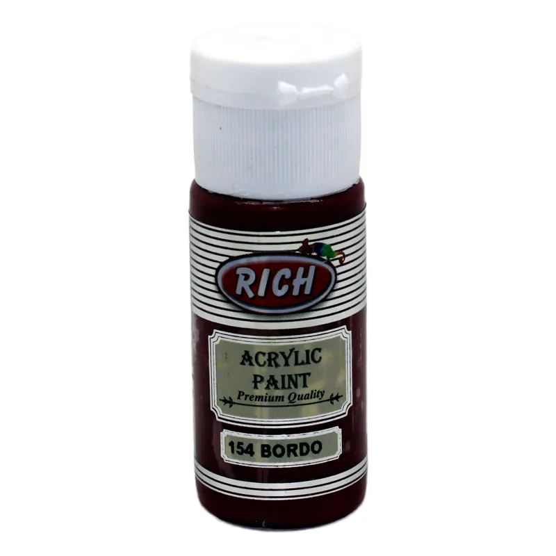 Rich Akrilik Boya 154:BORDO 25cc - 1