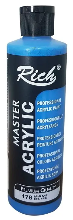Rich Akrilik Boya - 178:MAVİ 240cc