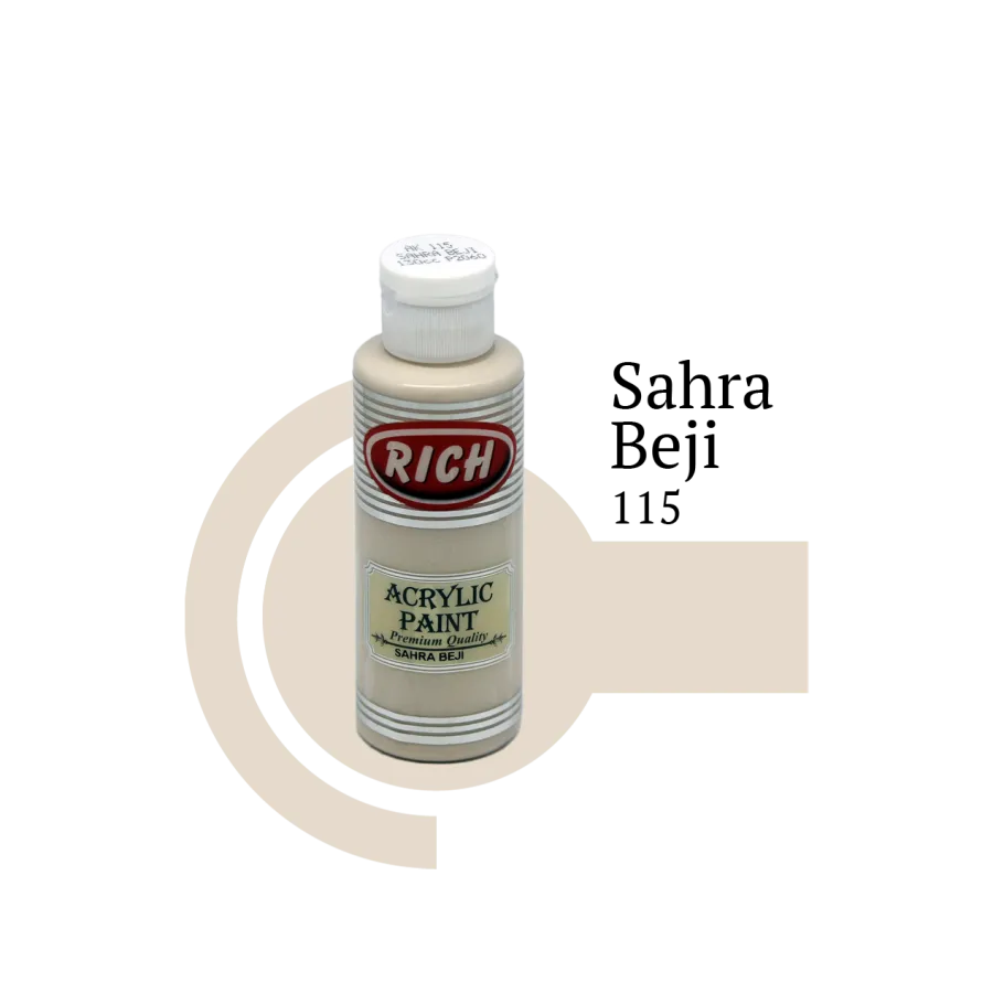 Rich Akrilik Boya SAHRA BEJİ/115 120cc - 1