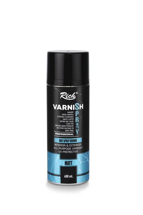 Rich - Rich Mat Sprey Vernik 400ml