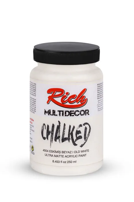 Rich - Rich Multi Decor Chalked – 4504:ESKİMİŞ BEYAZ 250ml