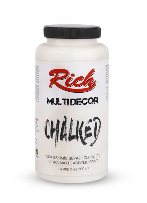 Rich Multi Decor Chalked – 4504:ESKİMİŞ BEYAZ 500ml - Thumbnail