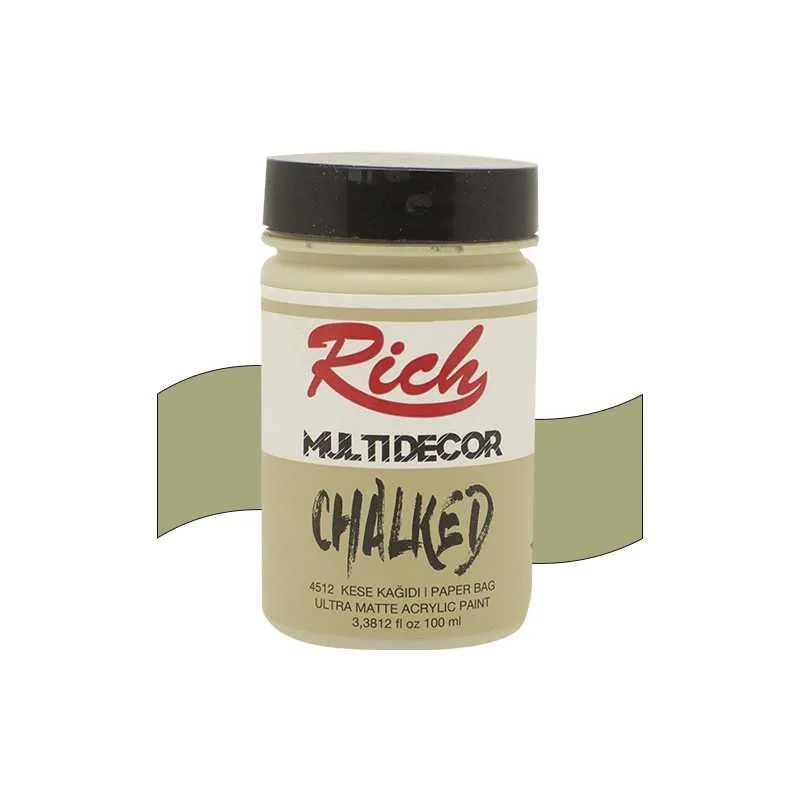 Rich - Rich Multi Decor Chalked – 4512:KESEKAĞIDI 100ml