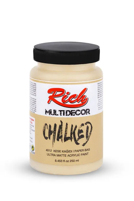 Rich - Rich Multi Decor Chalked – 4512:KESEKAĞIDI 250ml