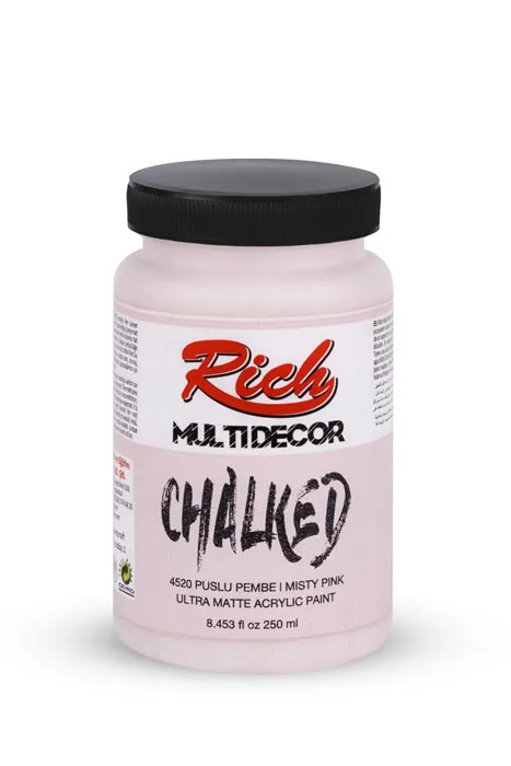 Rich Multi Decor Chalked – 4520:PUSLU PEMBE 250ml