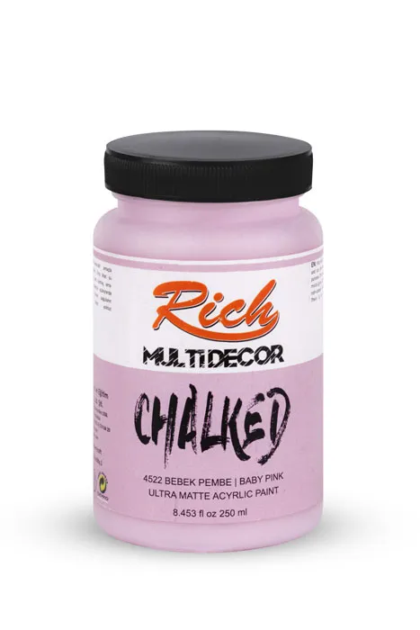 Rich - Rich Multi Decor Chalked – 4522:BEBEK PEMBE 250ml