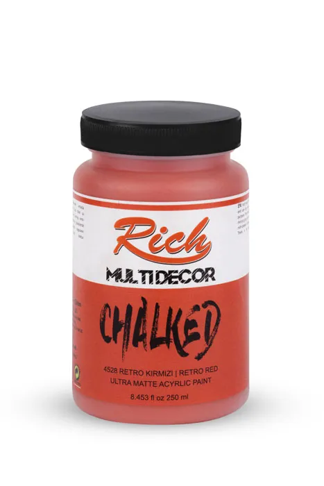 Rich Multi Decor Chalked – 4528:RETRO KIRMIZI 250ml - 1