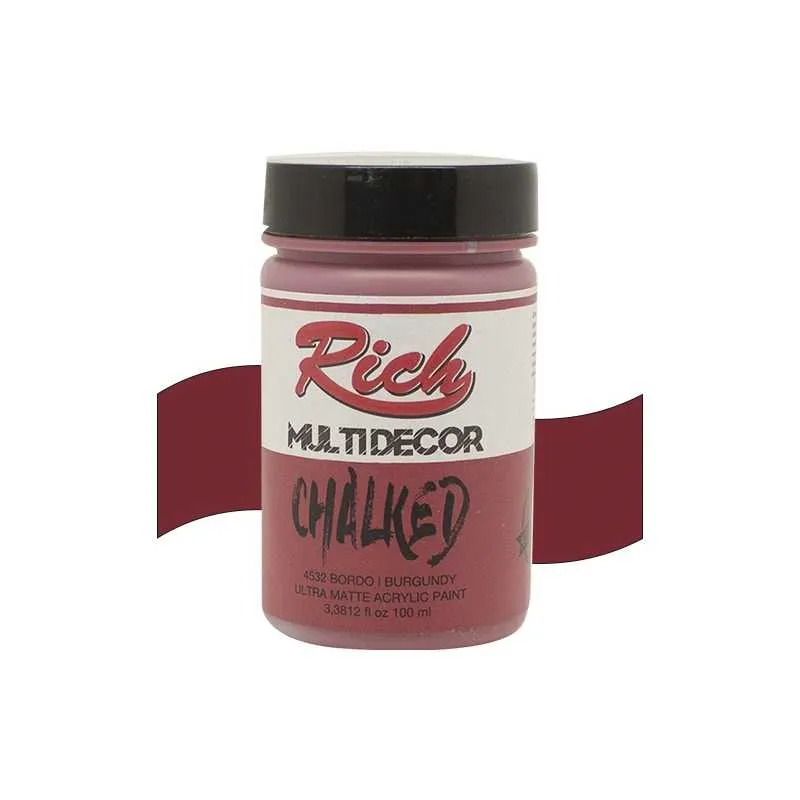 Rich - Rich Multi Decor Chalked – 4532:BORDO 100ml