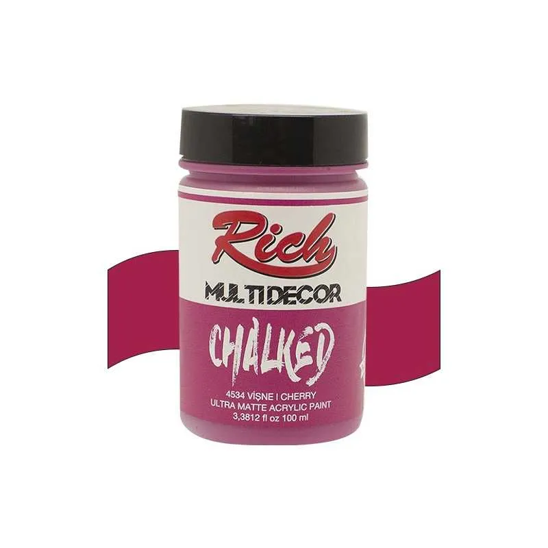 Rich Multi Decor Chalked – 4534:VİŞNE 100ml - 1