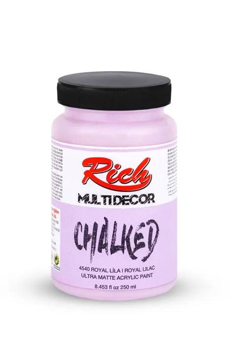 Rich - Rich Multi Decor Chalked – 4540:ROYAL LİLA 250ml