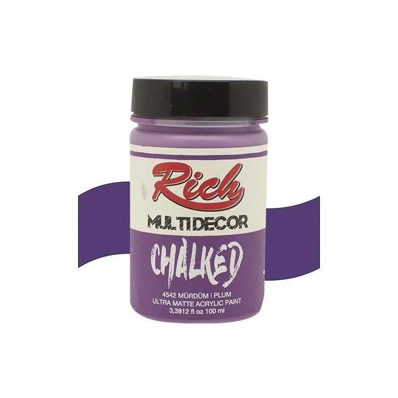 Rich - Rich Multi Decor Chalked – 4542:MÜRDÜM 100ml