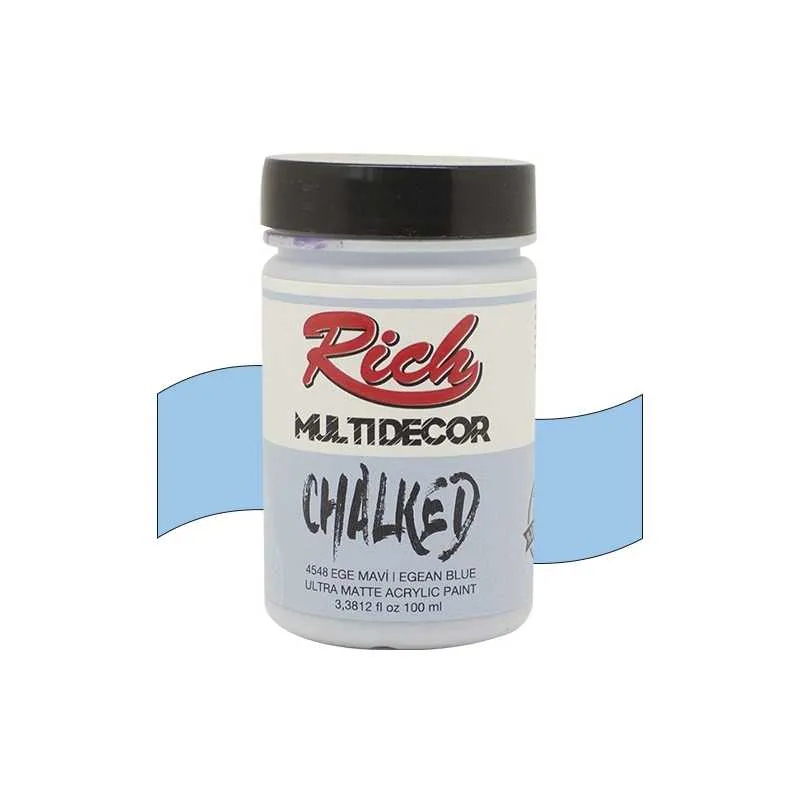 Rich Multi Decor Chalked – 4548:EGE MAVİ 100ml