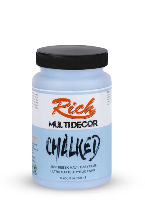 Rich - Rich Multi Decor Chalked – 4550:BEBEK MAVİ 250ml