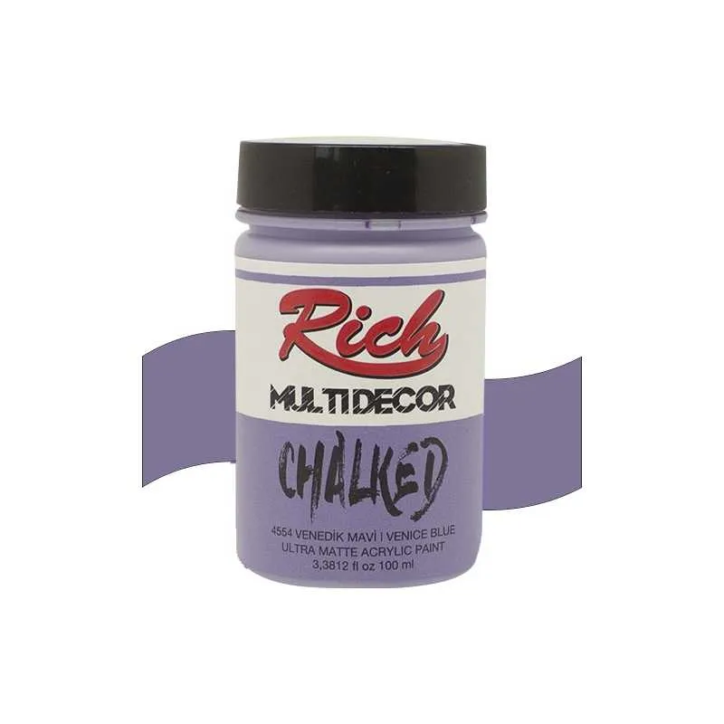 Rich Multi Decor Chalked – 4554:VENEDİK MAVİ 100ml