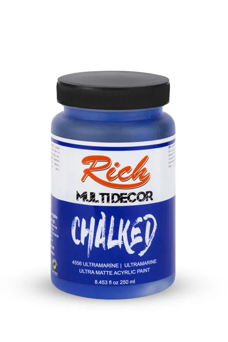 Rich - Rich Multi Decor Chalked – 4556:ULTRAMARİNE 250ml