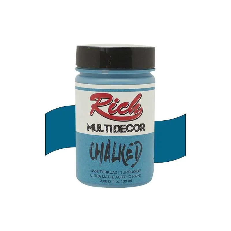 Rich - Rich Multi Decor Chalked – 4558:TURKUAZ 100ml