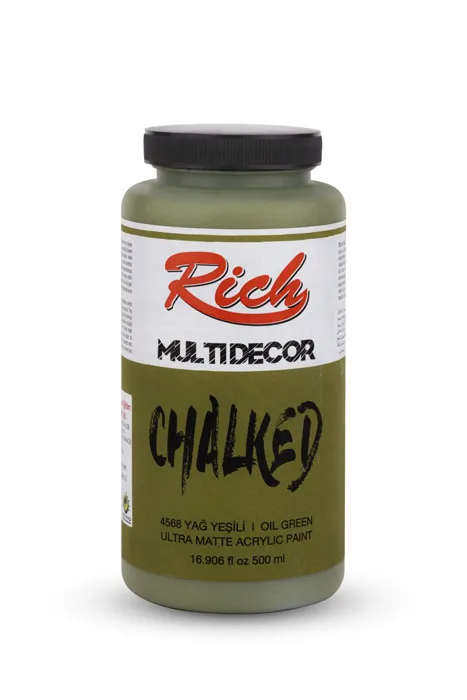 Rich Multi Decor Chalked – 4568:YAĞ YEŞİLİ 500ml