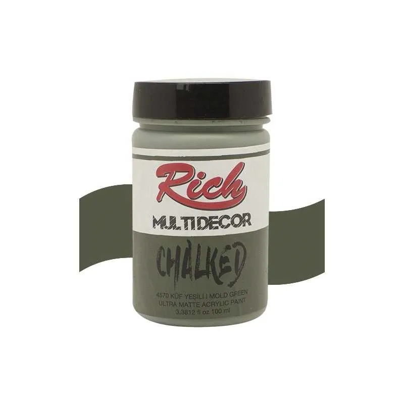 Rich - Rich Multi Decor Chalked – 4570:KÜF YEŞİLİ 100ml