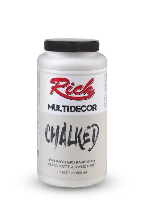 Rich Multi Decor Chalked – 4574:PARİS GRİ 500ml - Thumbnail