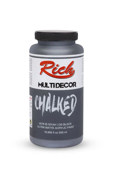 Rich Multi Decor Chalked – 4576:İS SİYAHI 500ml - Thumbnail
