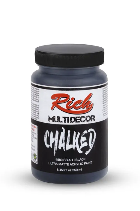 Rich Multi Decor Chalked – 4580:SİYAH 250ml