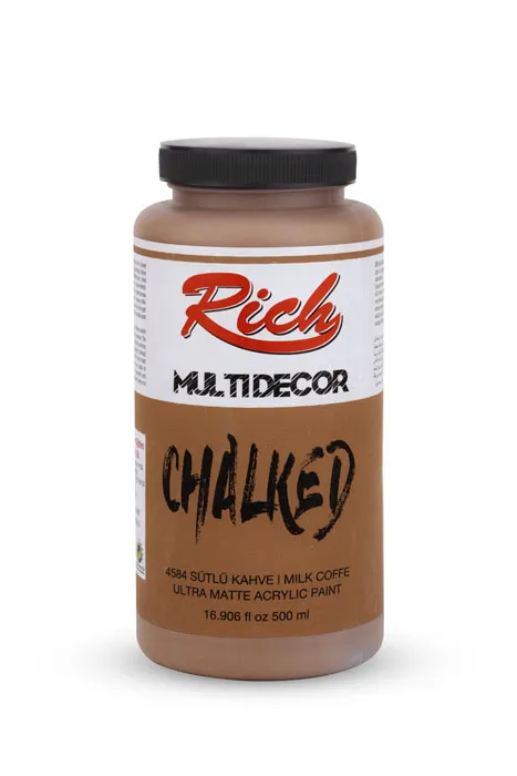 Rich Multi Decor Chalked – 4584:SÜTLÜ KAHVE 500ml - Thumbnail