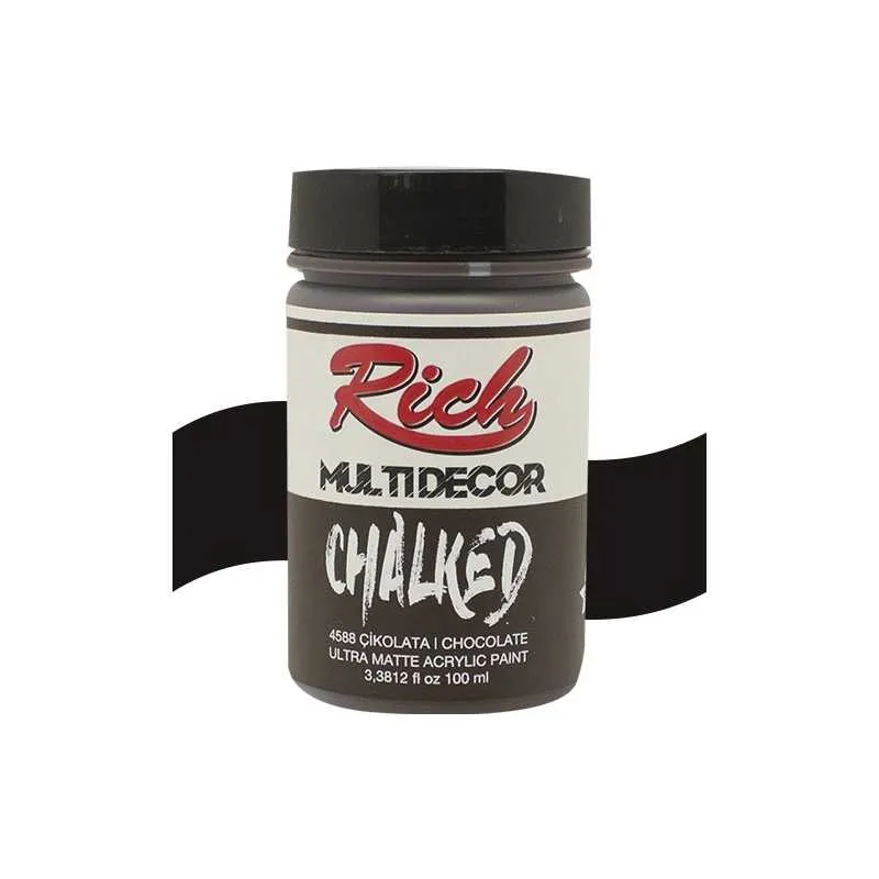 Rich - Rich Multi Decor Chalked – 4588:ÇİKOLATA 100ml