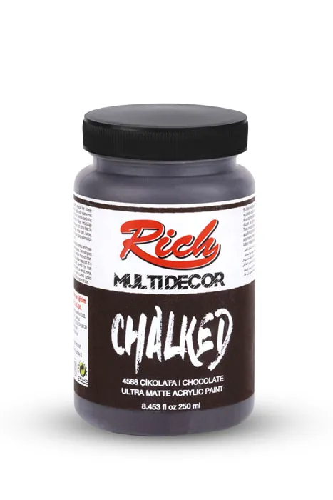 Rich Multi Decor Chalked – 4588:ÇİKOLATA 250ml