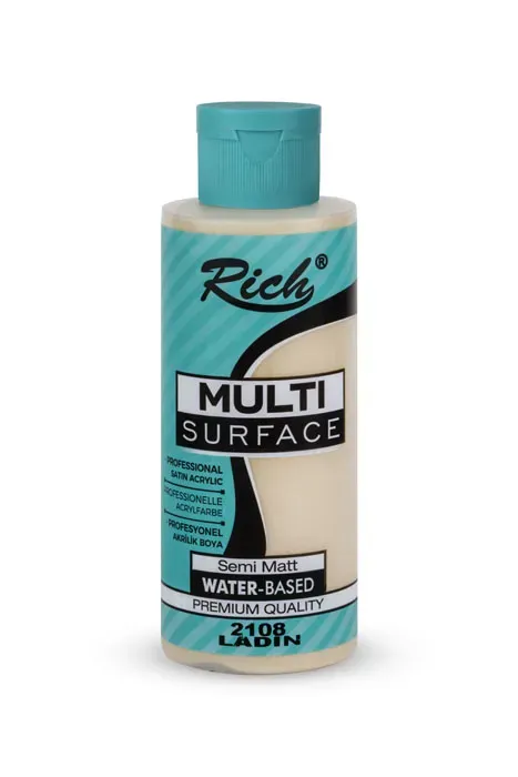 Rich - Rich Multi Surface Her Yüzey İçin Akrilik Boya LADİN/2108 120cc