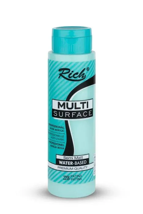 Rich Multisurface Her Yüzey İçin Akrilik Boya - 2206:PATİNA 500cc - 1