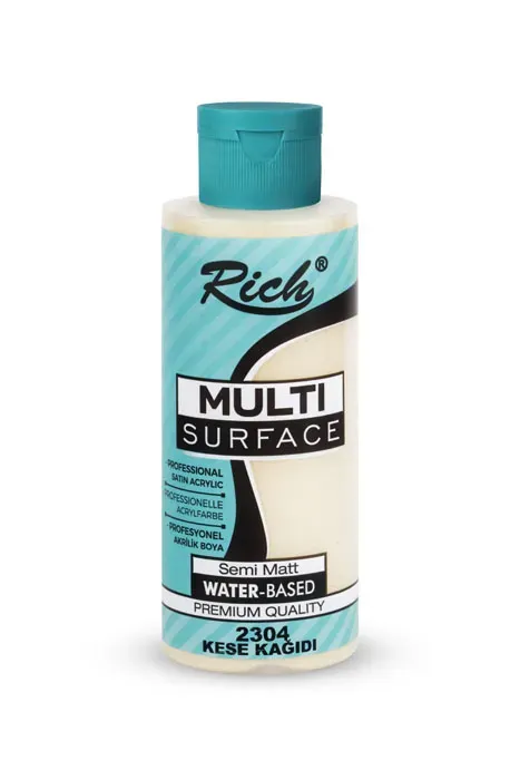 Rich Multisurface Her Yüzey İçin Akrilik Boya - 2304:KESE KAĞIDI 120cc - 1