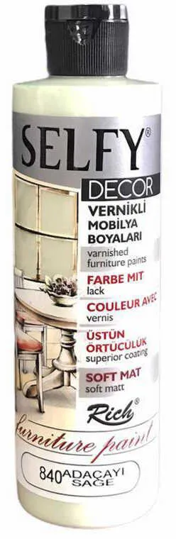 Rich Selfy Decor Kendinden Vernikli Boya - 840: ADAÇAYI 240cc