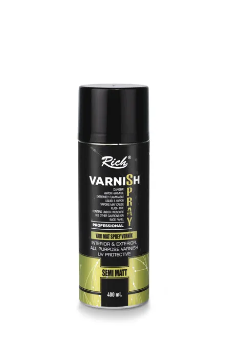 Rich - Rich Yarı Mat Sprey Vernik 400ml