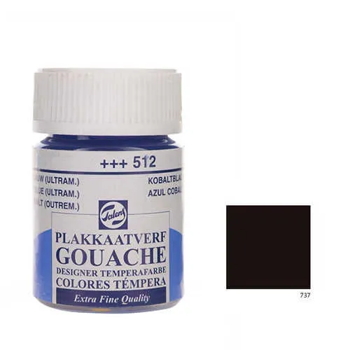 Talens Guaj Boya – 737:Neutral Black 16ml - 1