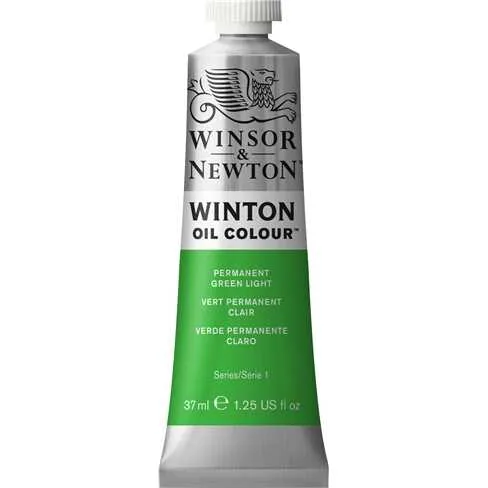 Winsor & Newton - Winsor & Newton Winton Yağlı Boya 200ml - Permanent Green Light - 483