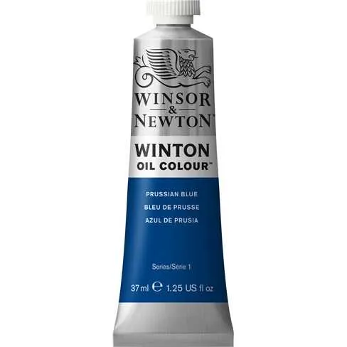 Winsor & Newton Winton Yağlı Boya 200ml - Prussian Blue - 538 - Thumbnail