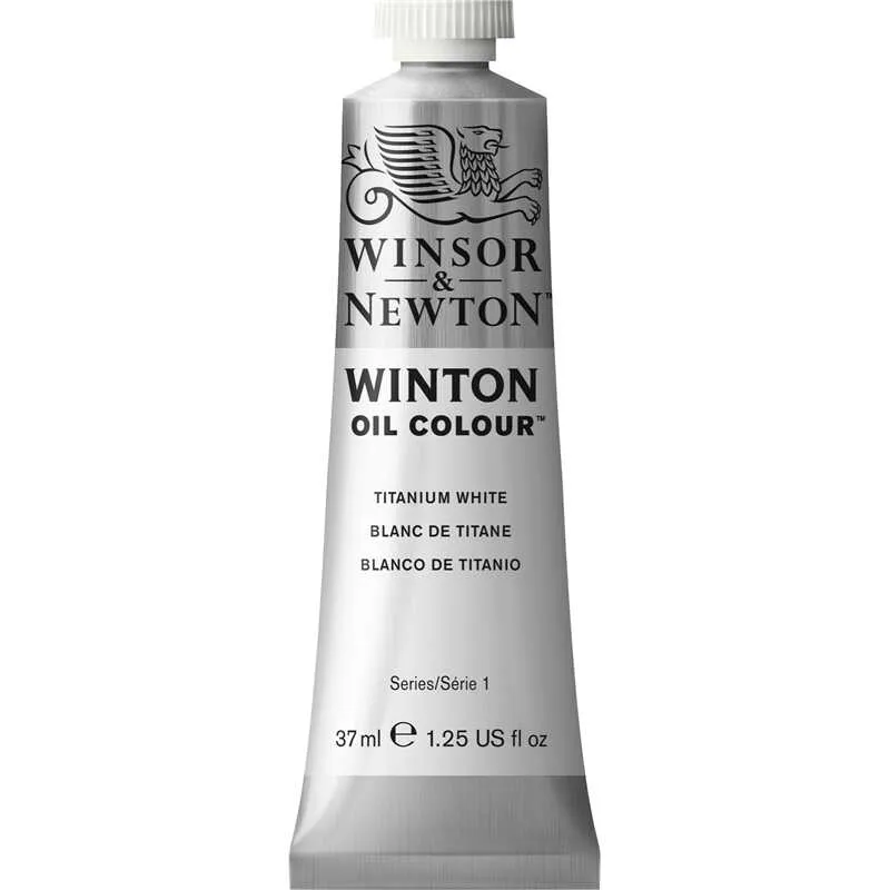 Winsor & Newton - Winsor & Newton Winton Yağlı Boya 200ml - Titanium White - 644